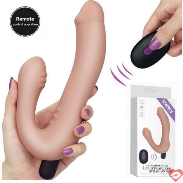  Đánh giá Dương vật giả 2 đầu Lovetoy Ijoy Strapless 10 chế độ rung sạc điện  hàng mới về 